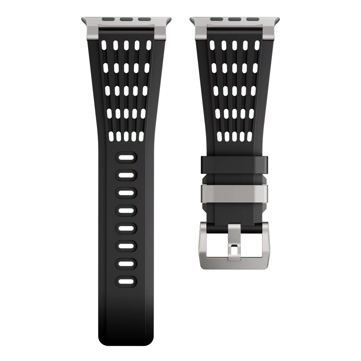 SportAdjustable PinBuckle Silicone Strap