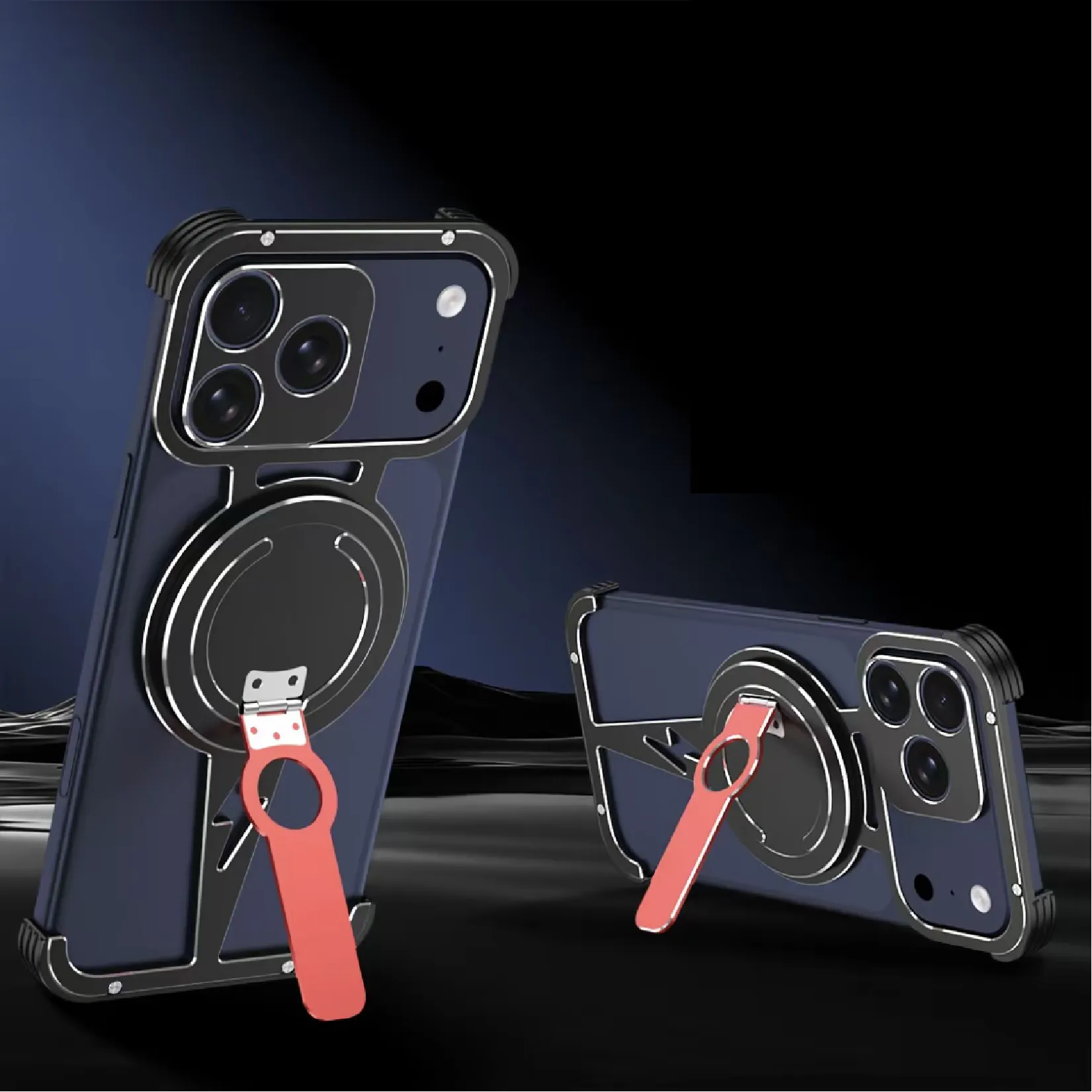 Flash Metal Case For iPhone