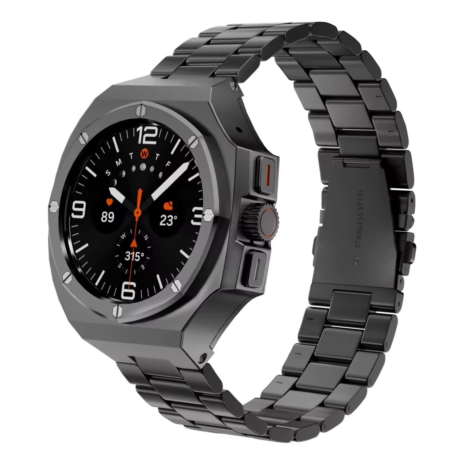 SS Metal Shell For Samsung Watch