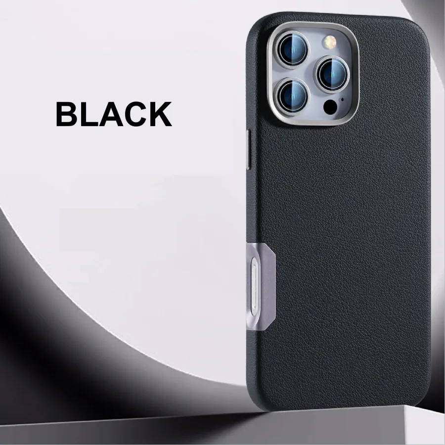 Leather Texture Case For iPhone