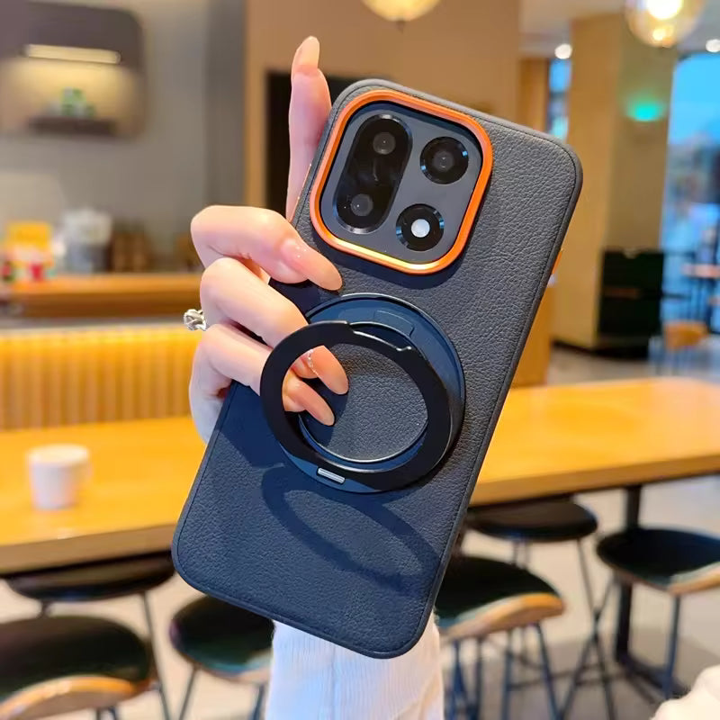 PU Leather Kickstand Case For OnePlus