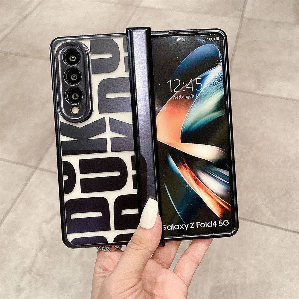 DUK Text Case For Samsung Fold