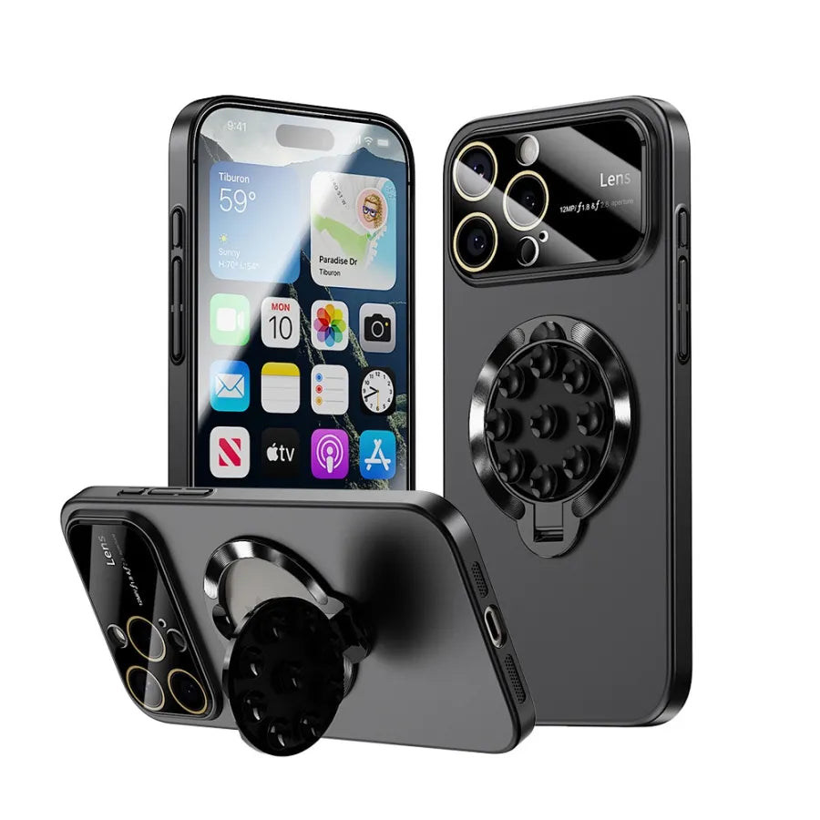 Sticky Pad Magnetic Case For iPhone