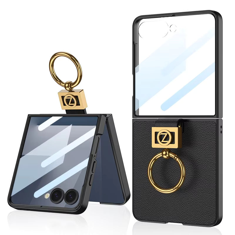 Luxe GoldRIng Case For Samsung Flip