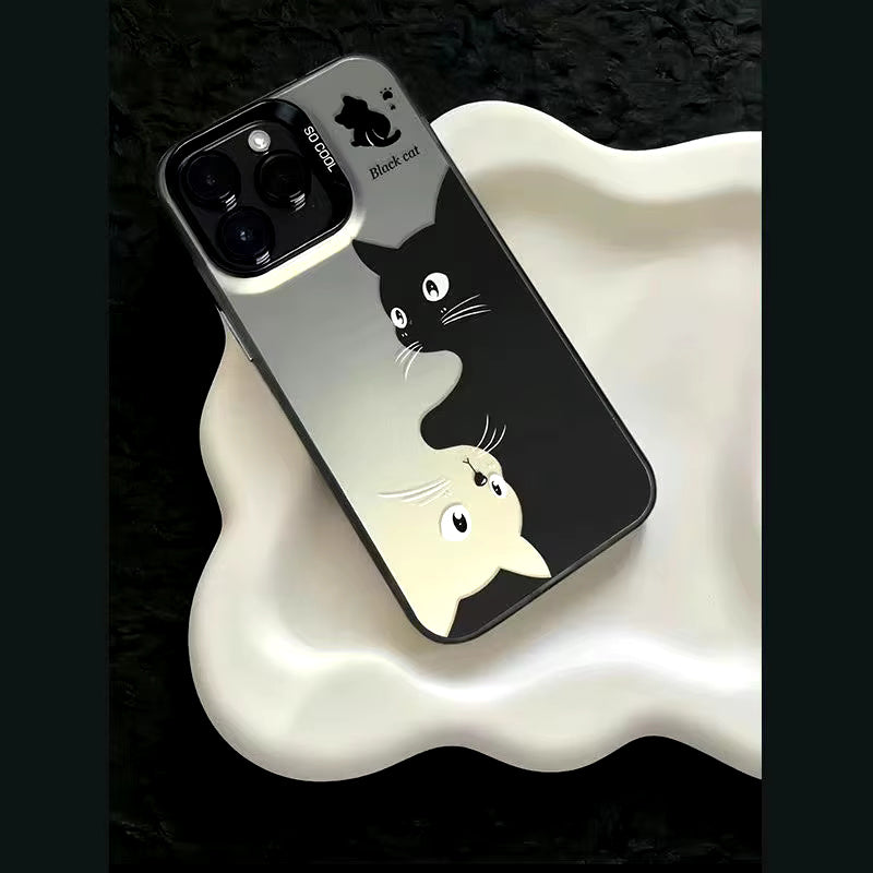 Creative Cat Art Fashion Case For iPhone