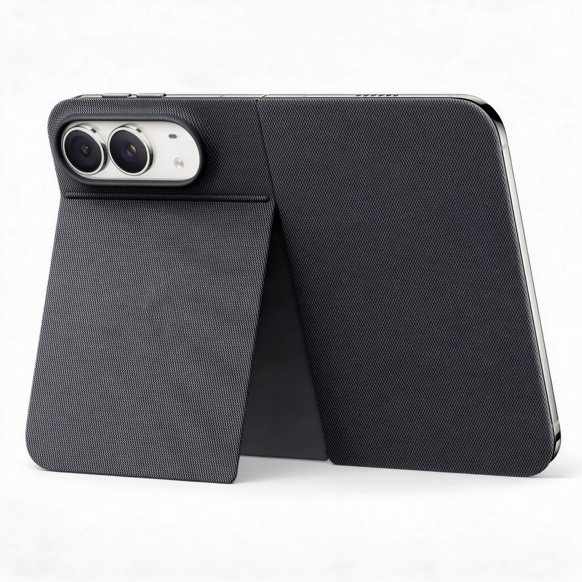 Techwoven Magnetic Case With Multi-Angle Kickstand for iPhone Duo