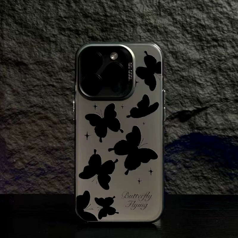 Butterfly Mirror Fashion Case For iPhone