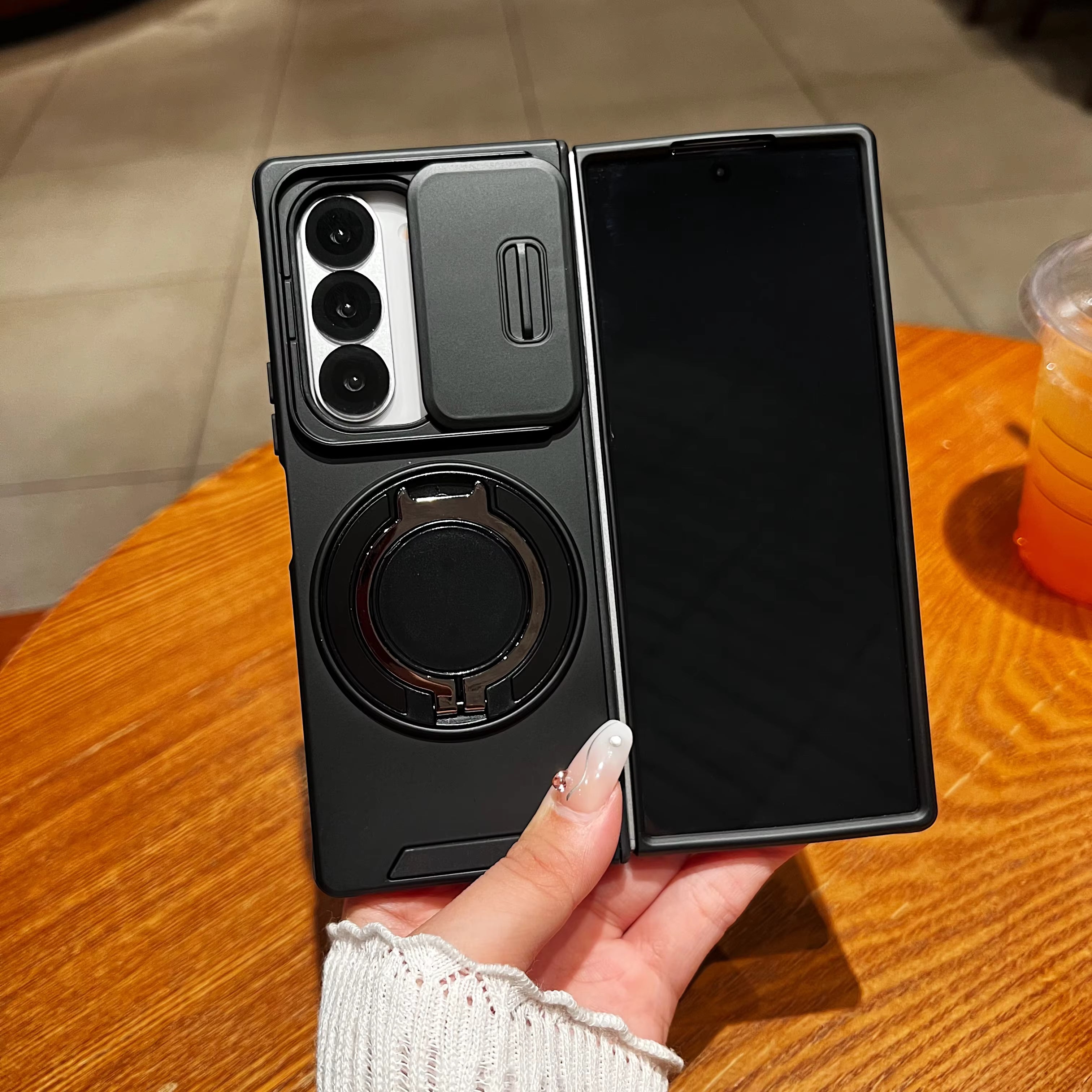 Magnet BlindFold Case For Samsung Fold