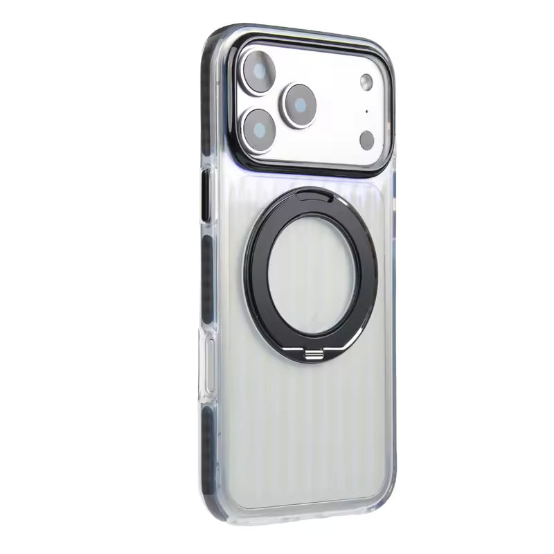 Gradient ColorBorder Transparent Case For iPhone