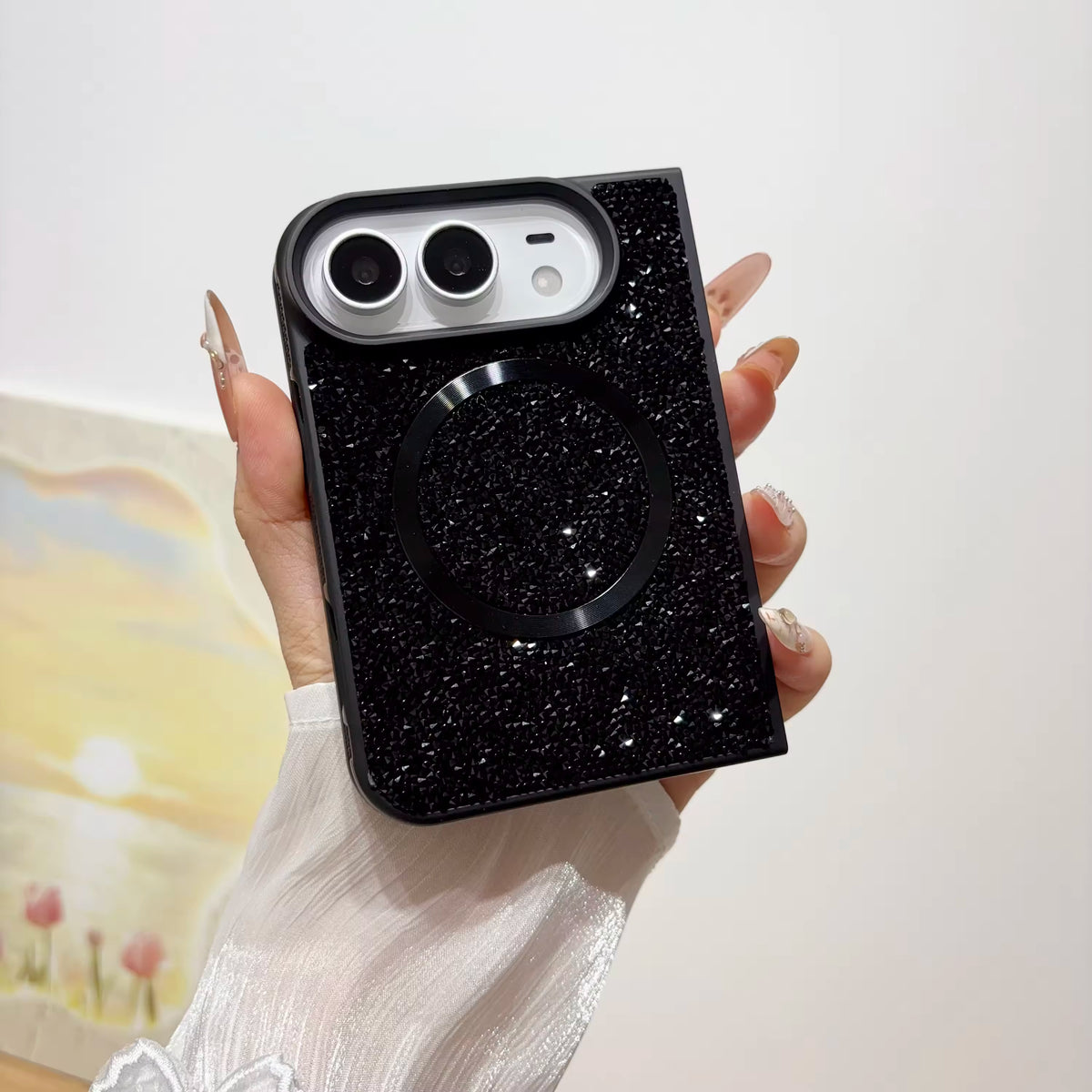 Glitter Diamond Hard Phone Case for iPhone Duo