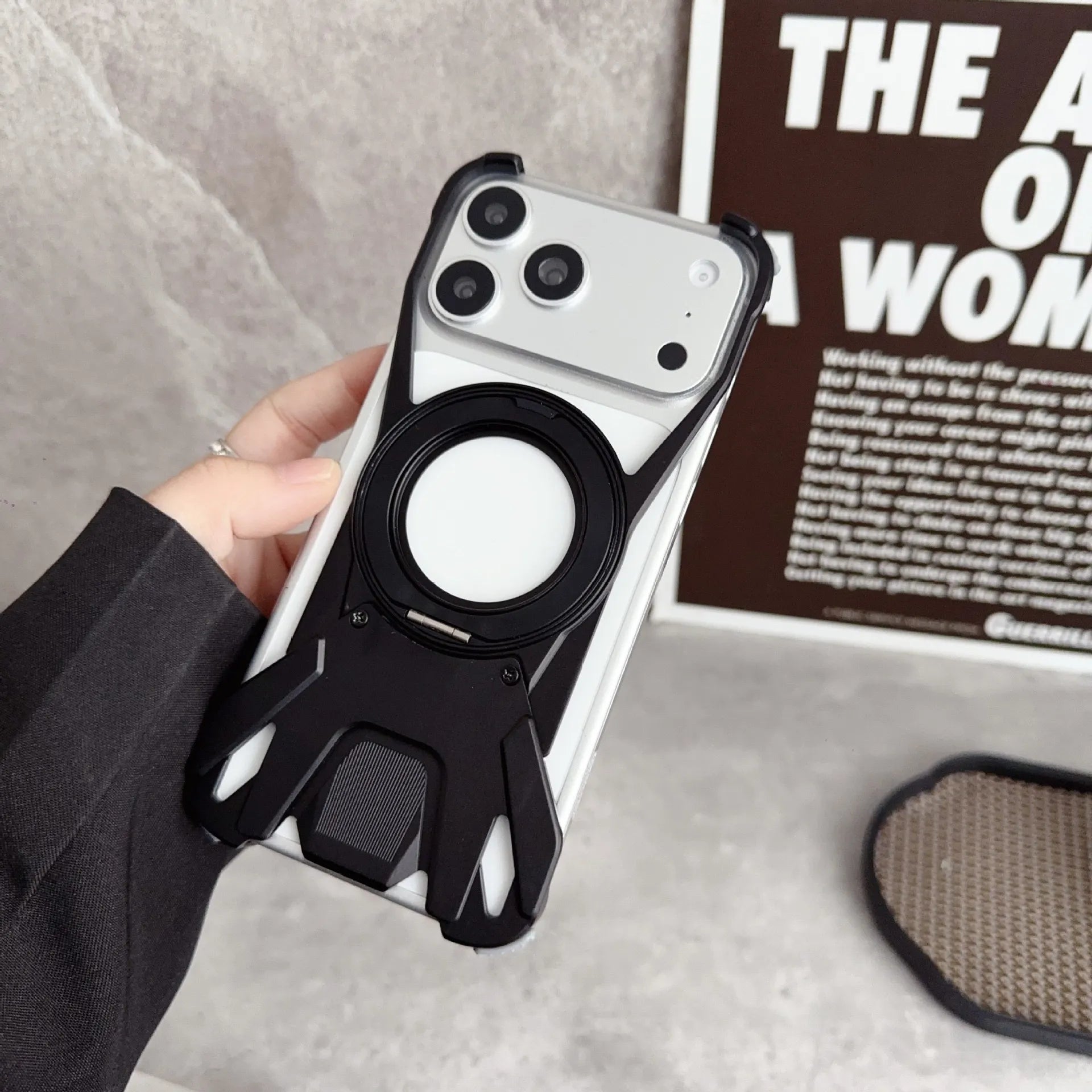 Metal Sports Car Design Case For iPhone