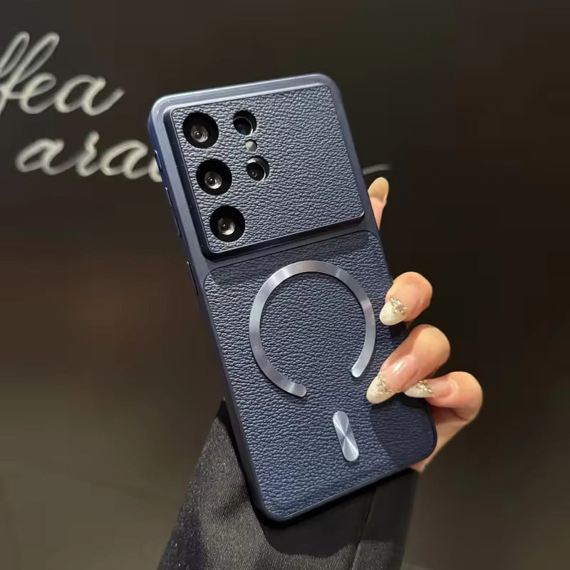 EliteLeather Case with MagSafe for Samsung