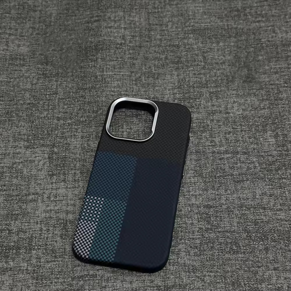 Checkered Pattern Magnetic Case For iPhone