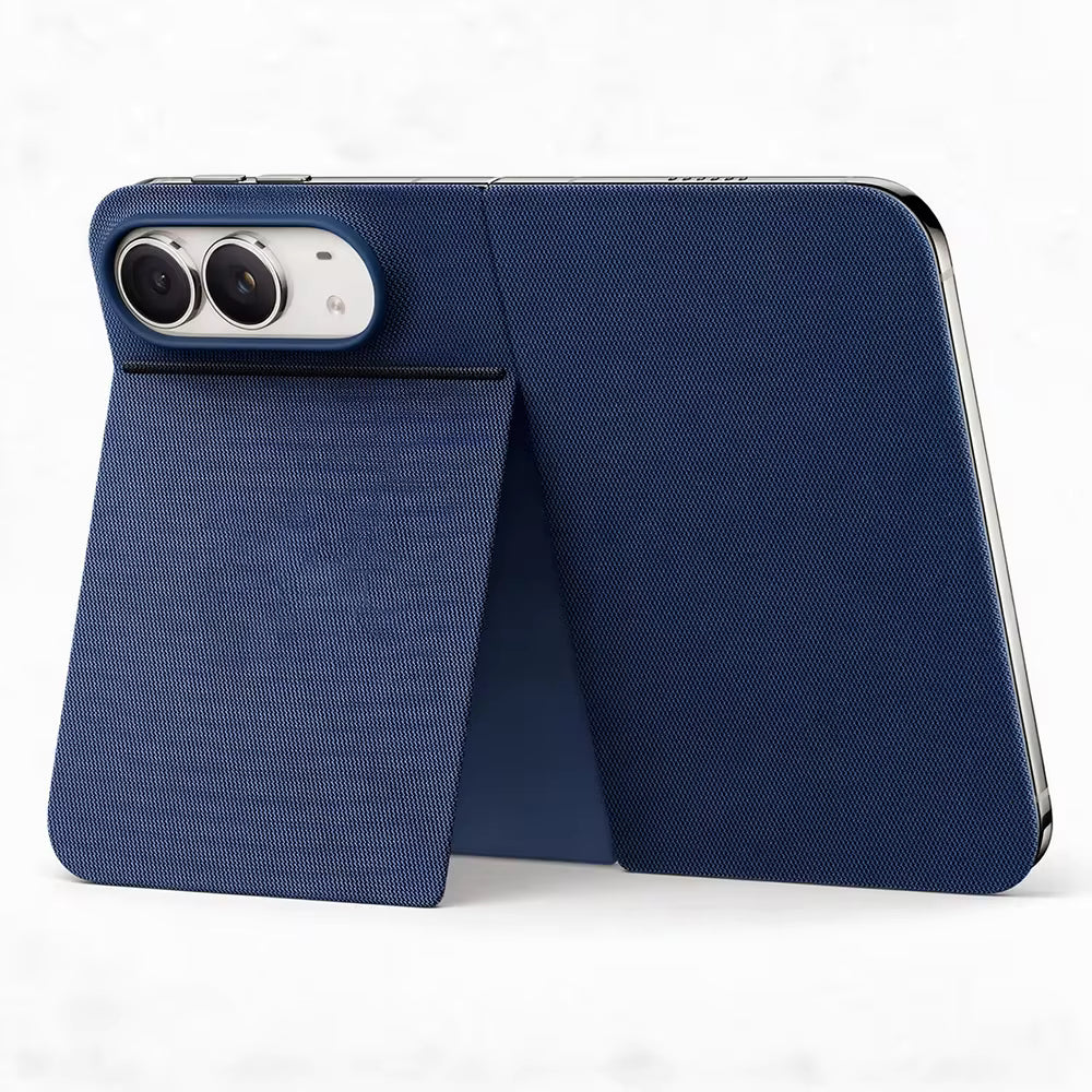 Techwoven Magnetic Case With Multi-Angle Kickstand for iPhone Duo
