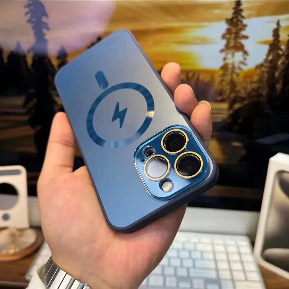 Frosted Lightning Case For iPhone