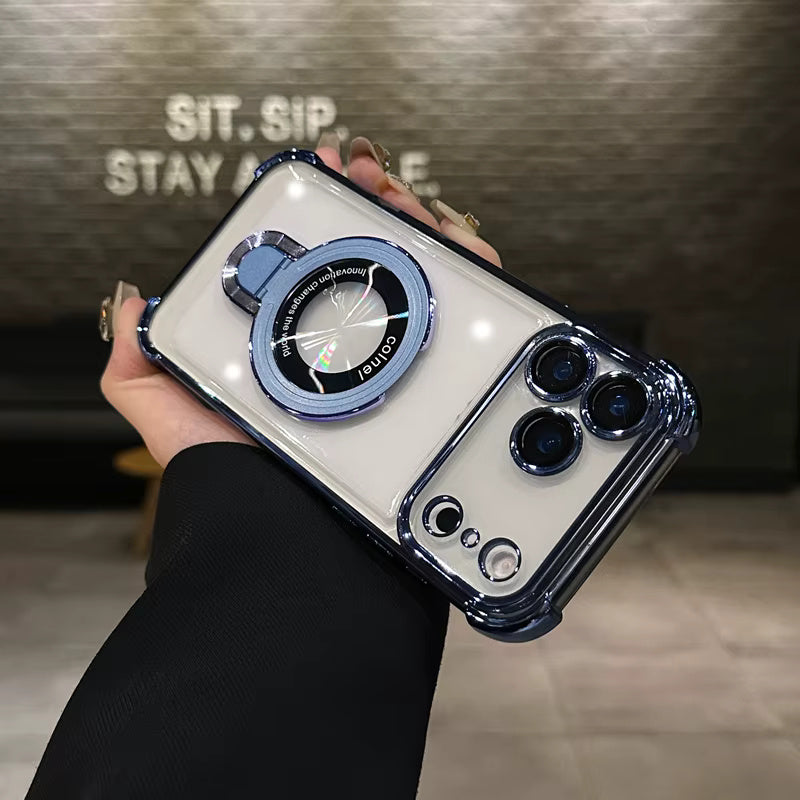Colnel Transparent MagSafe Case For iPhone