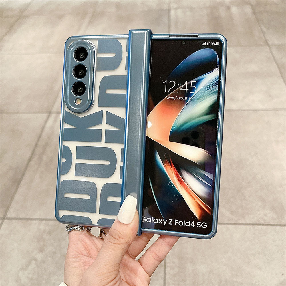 DUK Text Case For Samsung Fold