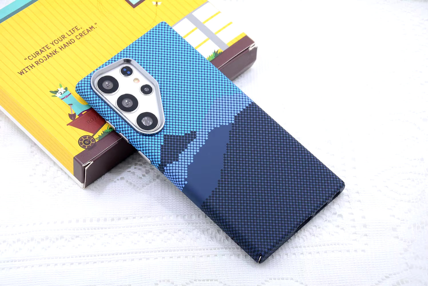 Colour Magnetic Carbon Fiber Samsung Case