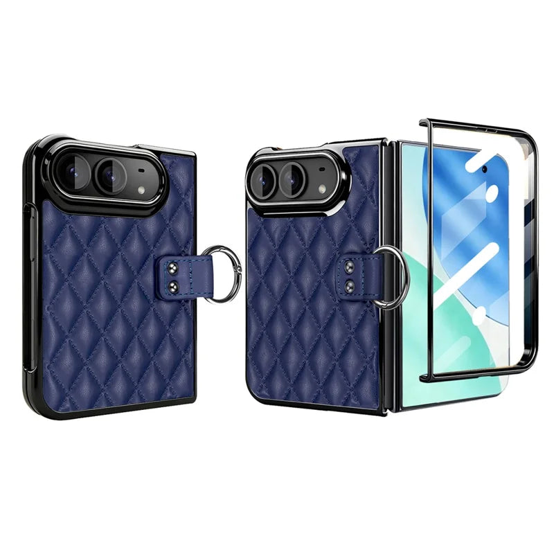 RhombusGrid Design Case For iPhone Duo