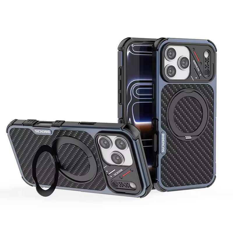 Cyber Rugged Carbon Case For iPhone
