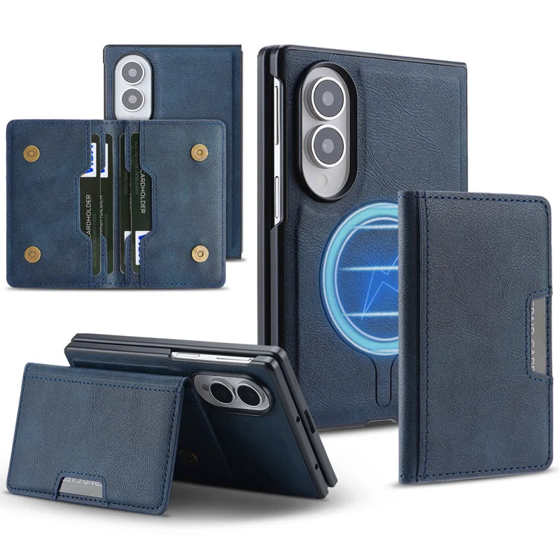 Bifold Card Holder Case For Samsung Fold