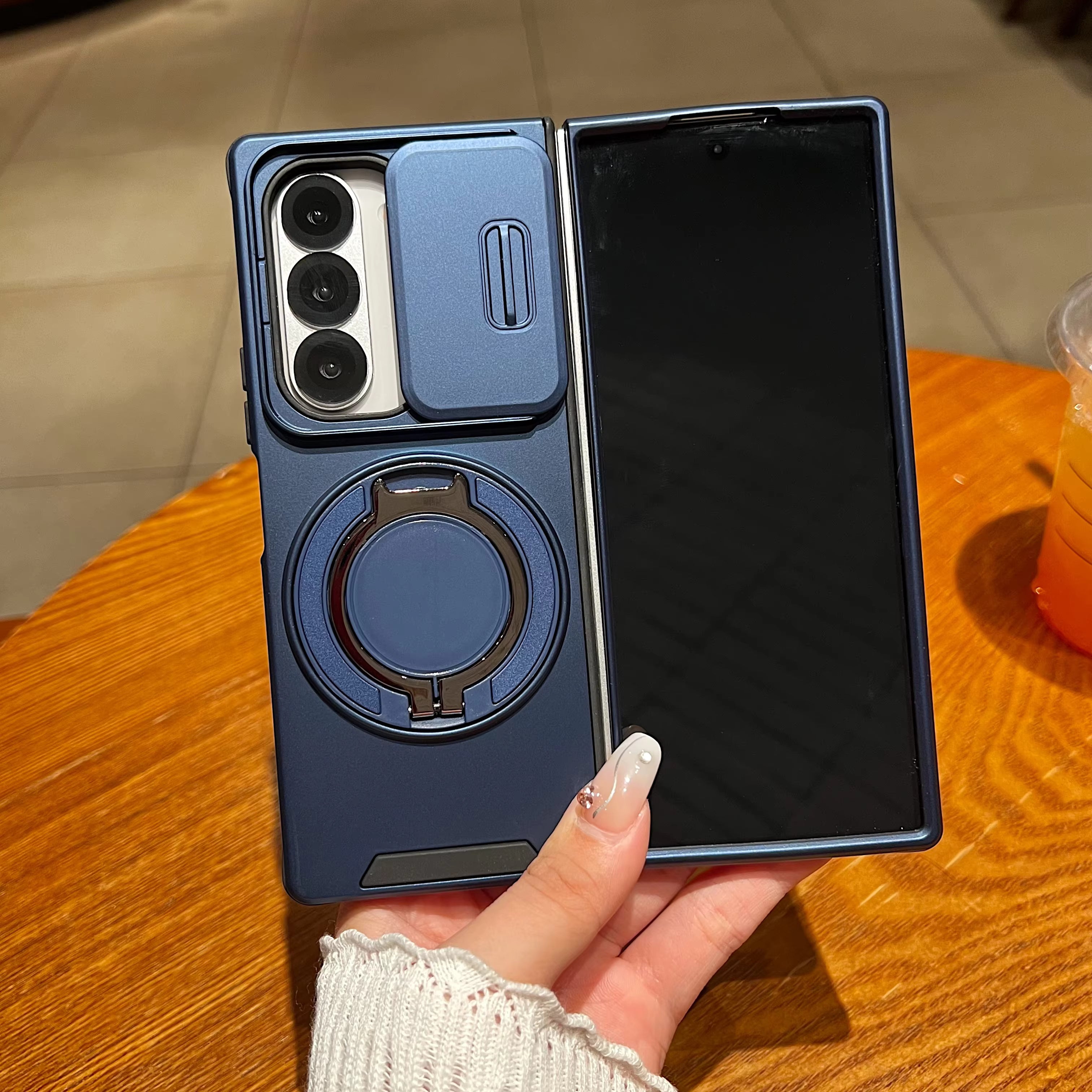 Magnet BlindFold Case For Samsung Fold