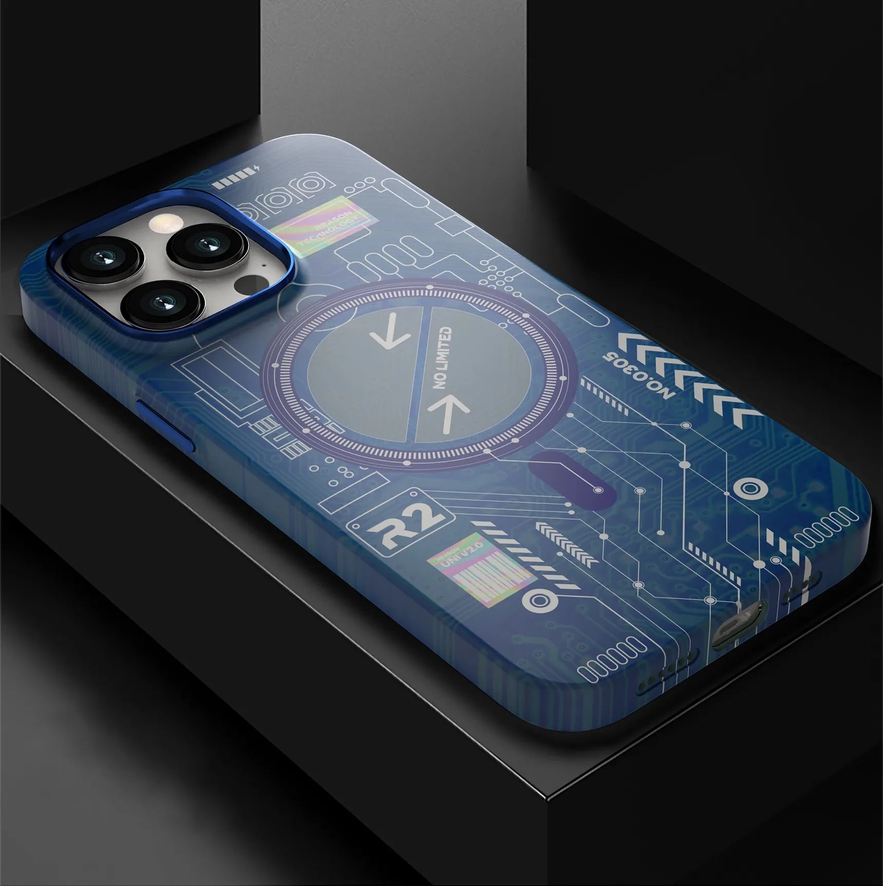 Cyber Luminous Magnetic Case For iPhone