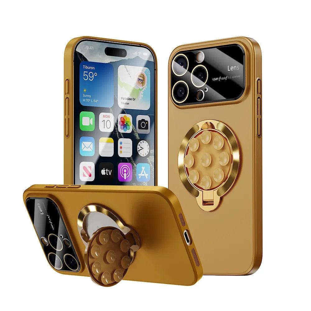 Sticky Pad Magnetic Case For iPhone