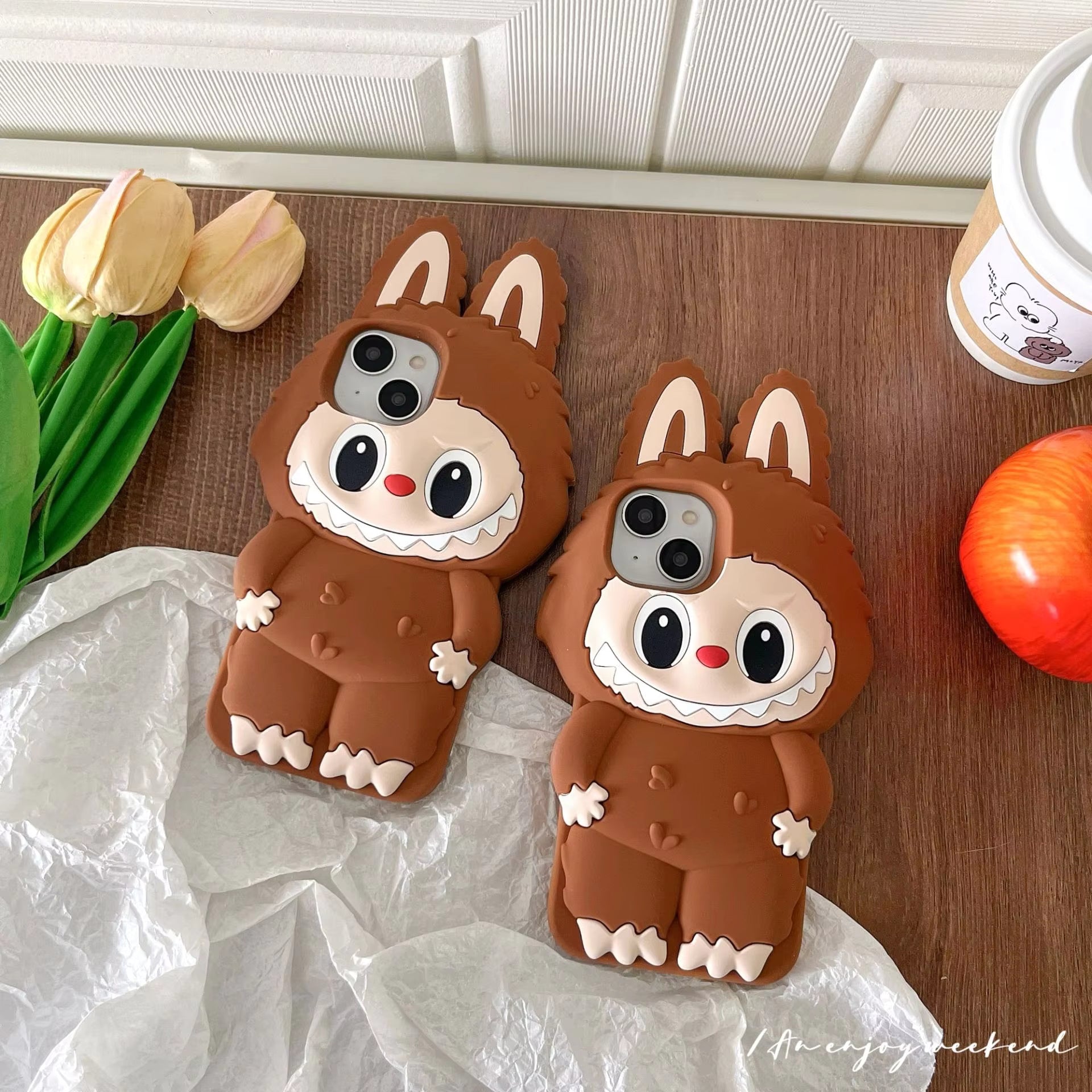 Labubu Cartoon Case For iPhone
