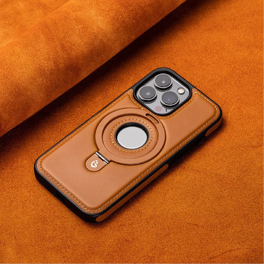 Pocket Friendly Leather Case For iPhone