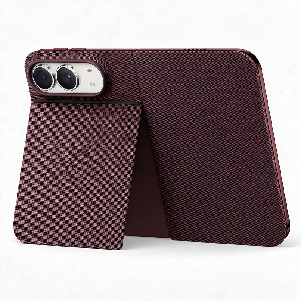 Techwoven Magnetic Case With Multi-Angle Kickstand for iPhone Duo