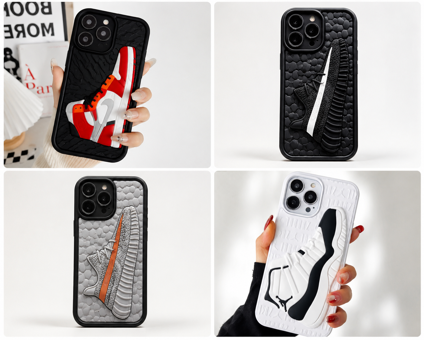 3D Sneaker Streetwear Case For iPhone