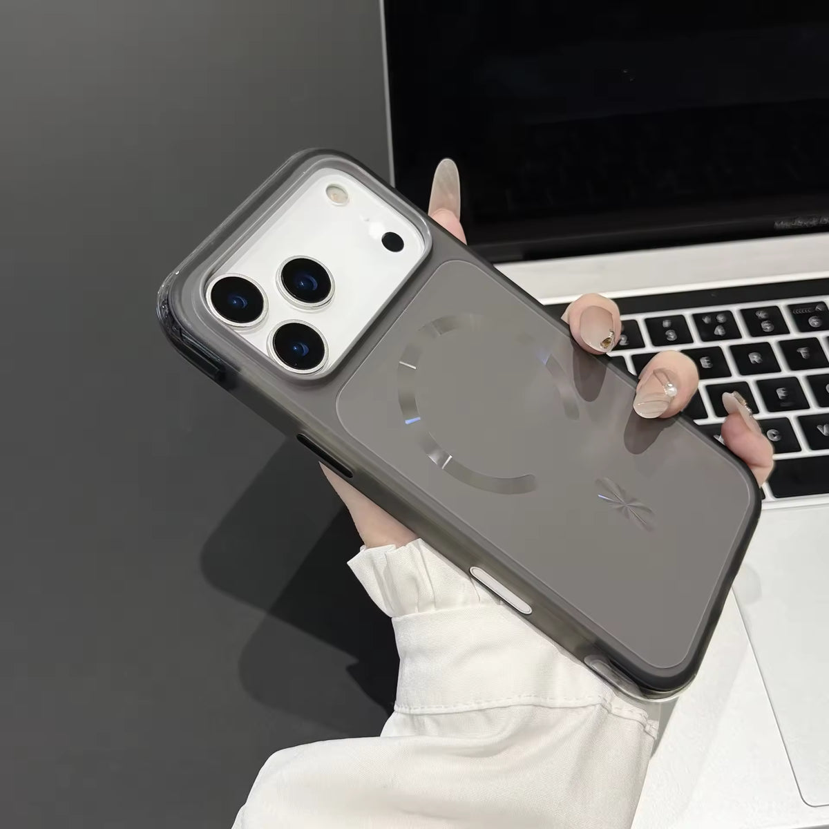 Frosted Magnetic Matte Case for iPhone