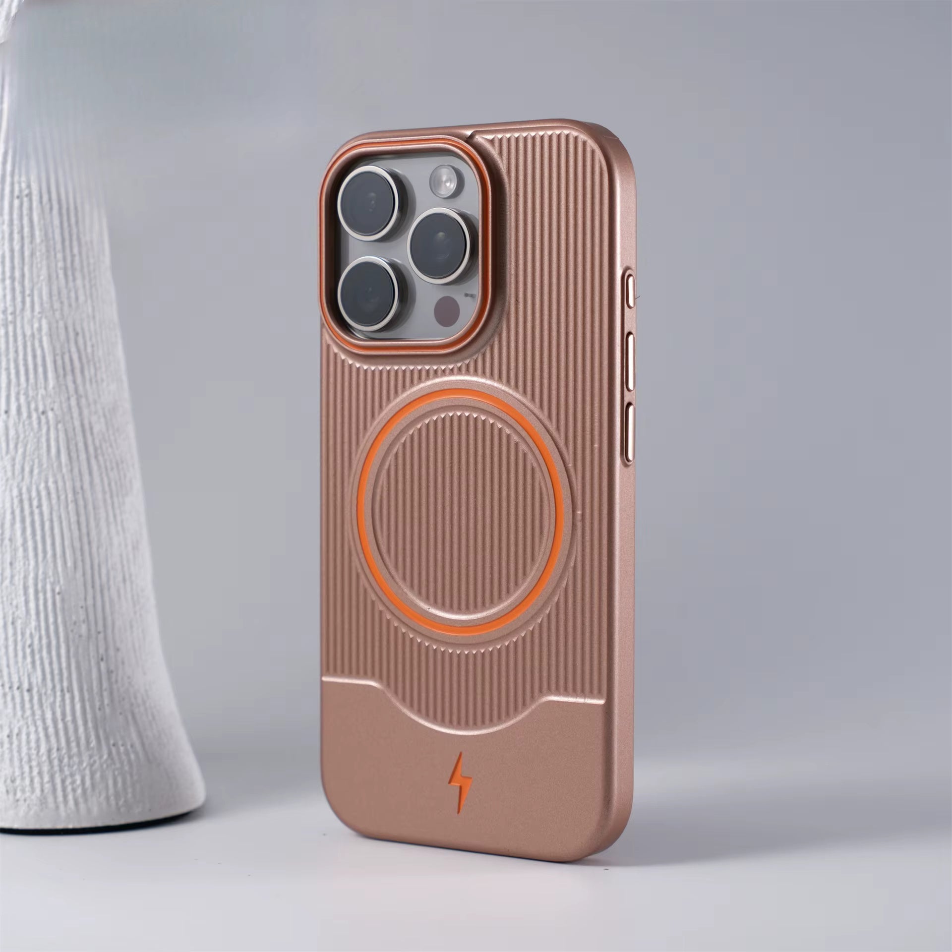 Corrugated Orange RIng  Case For iPhone