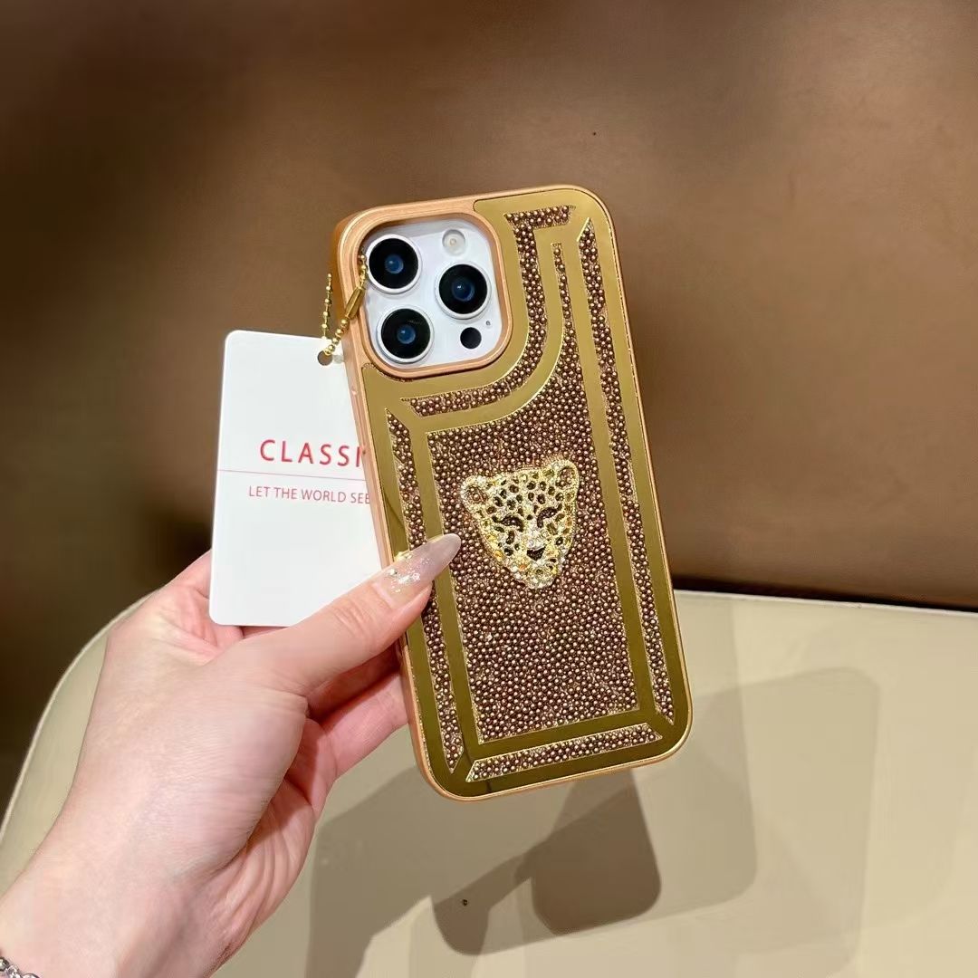 GlitterLeo Design Case For iPhone
