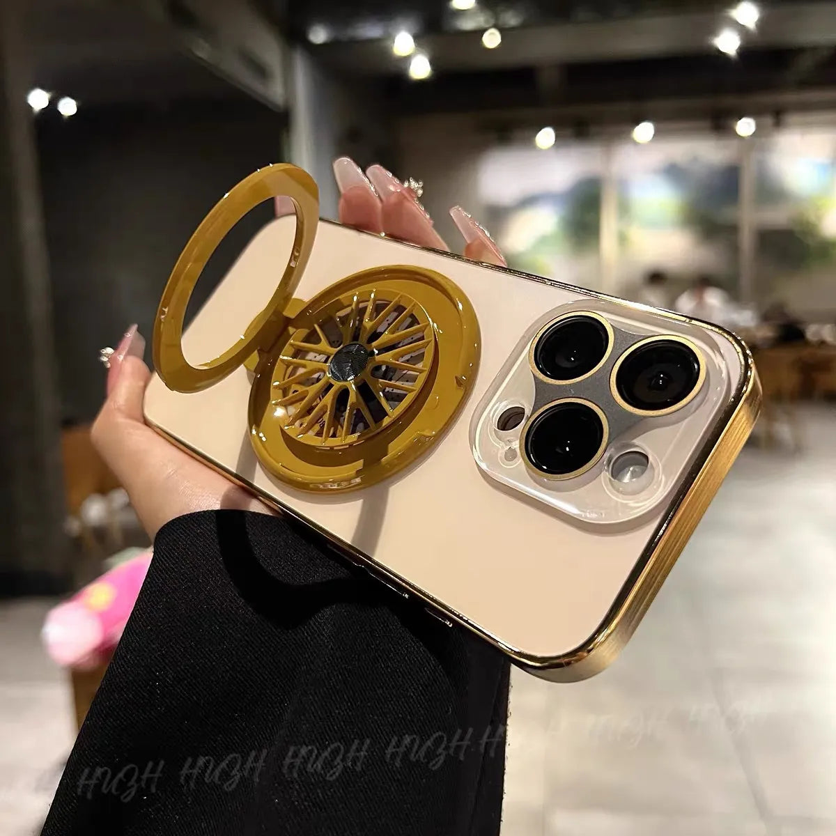 Racing Rim Design Case For iPhone