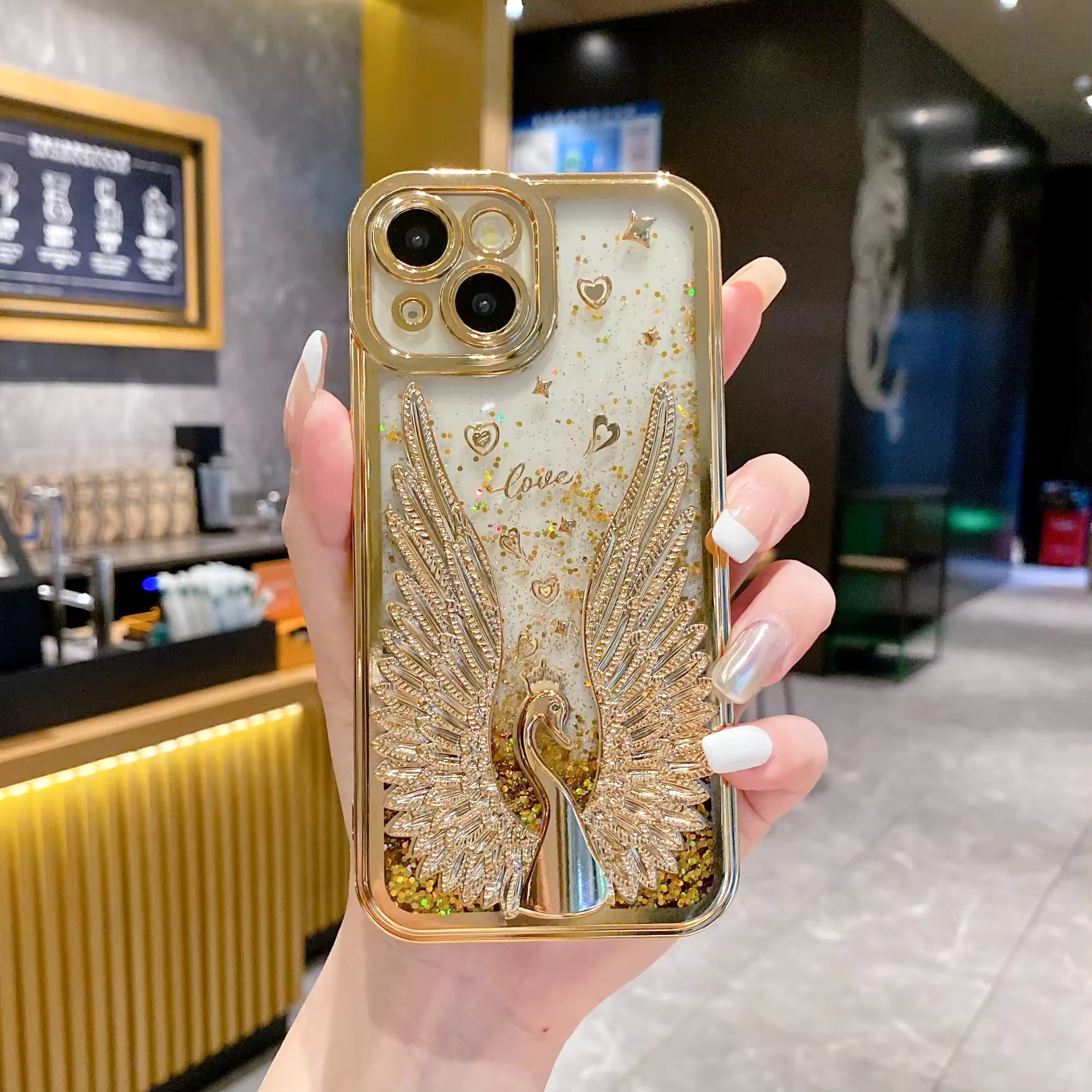 RoyalSwan Glitter Flow Case For iPhone