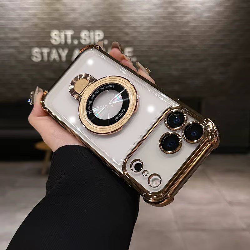 Colnel Transparent MagSafe Case For iPhone