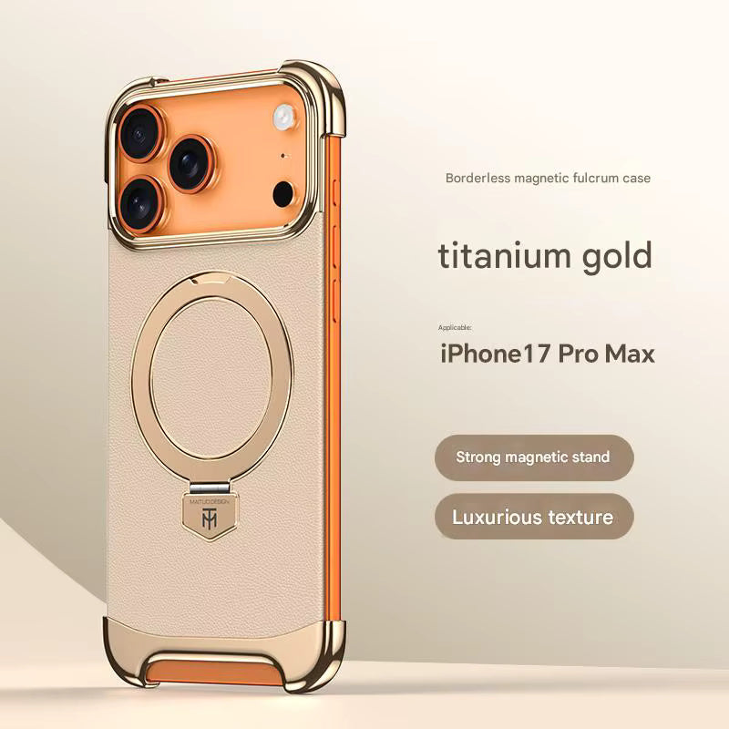 Minimilistic Leather Case For iPhone