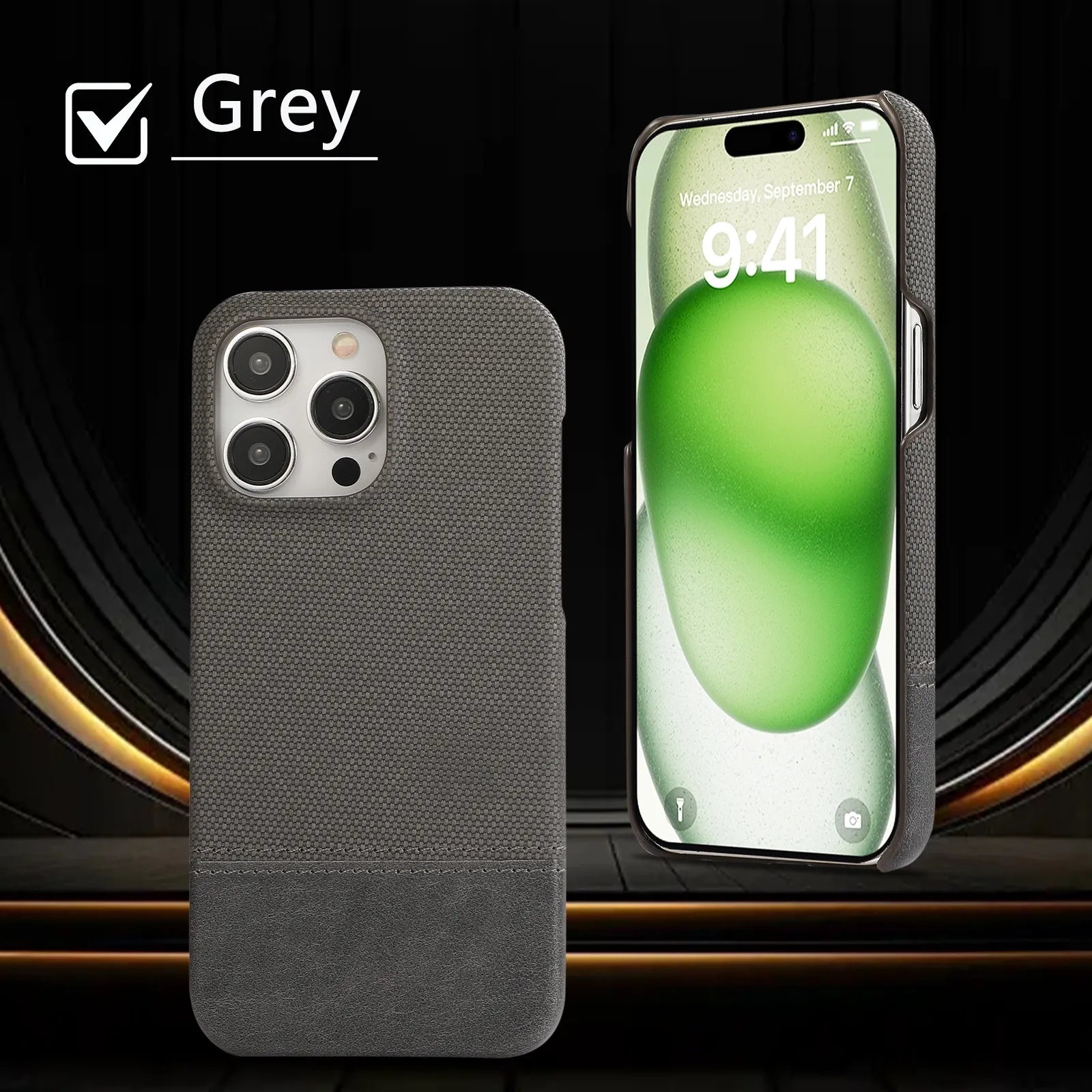 Stitched AntiScratch Case For iPhone