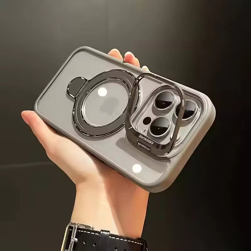 DualStand Clear Case For iPhone