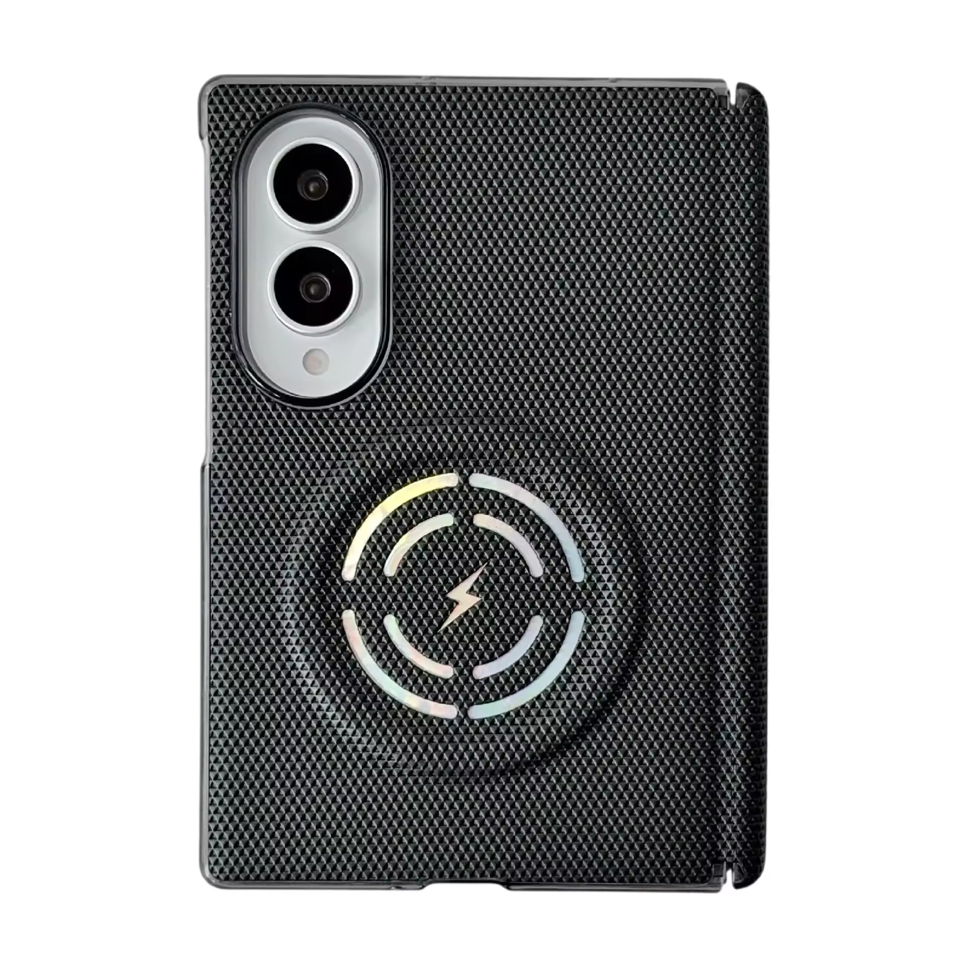 Woven Charging Ring Design Case For Samsung Fold