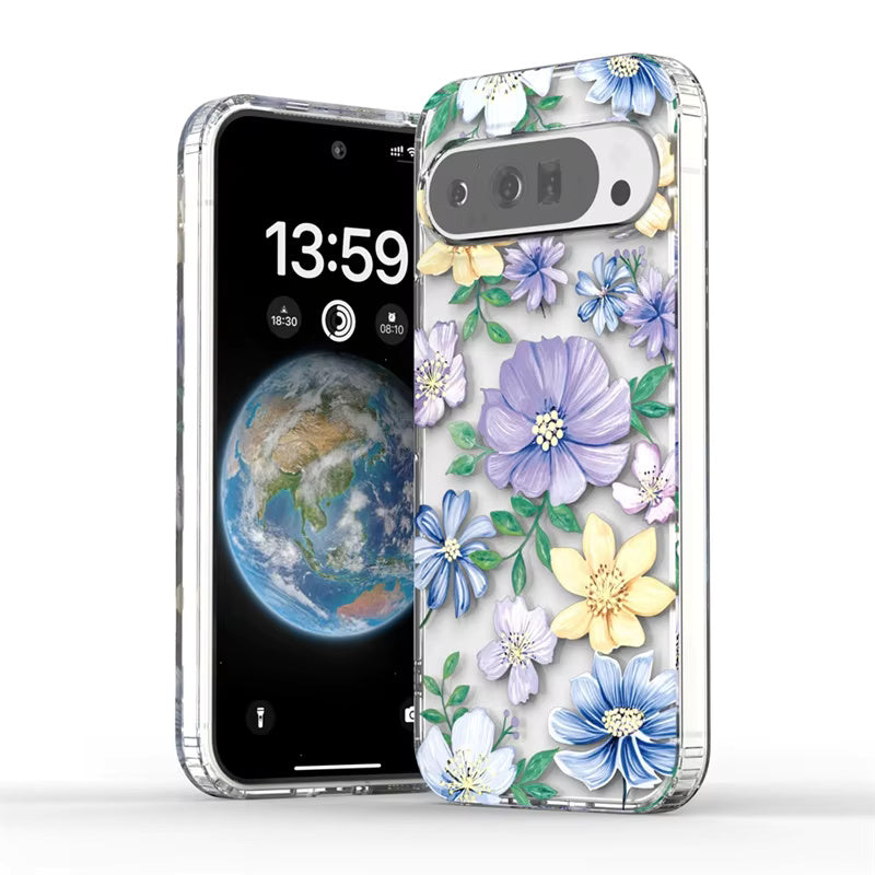 FlowerArt Case For Google Pixel