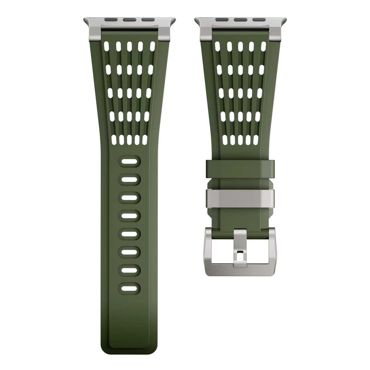 SportAdjustable PinBuckle Silicone Strap