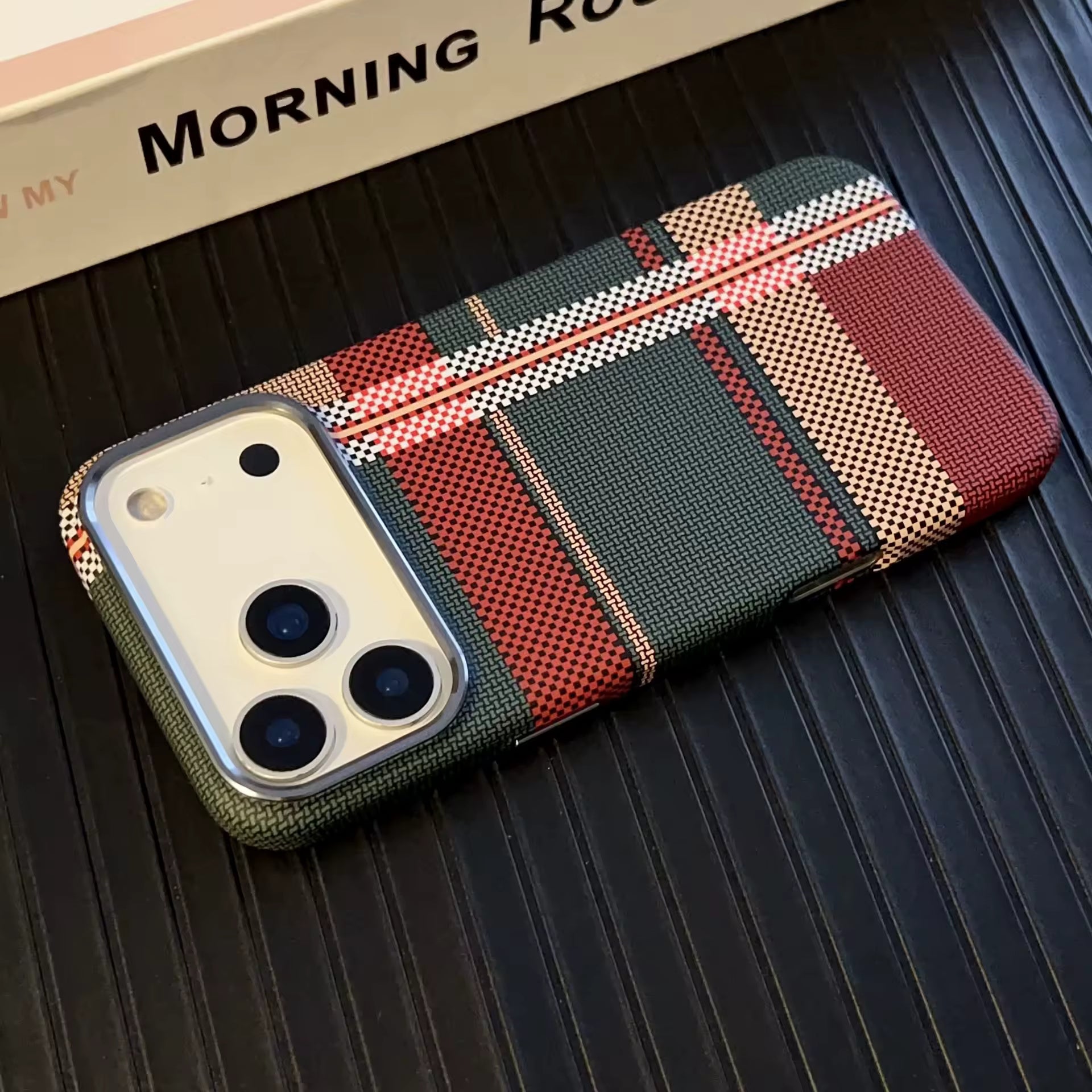 Colour Magnetic Carbon Fiber iPhone Case