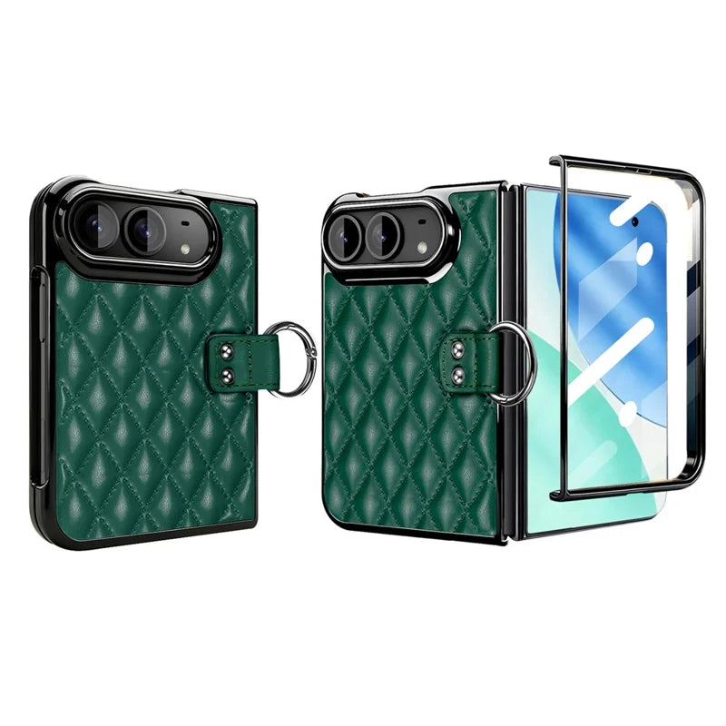 RhombusGrid Design Case For iPhone Duo