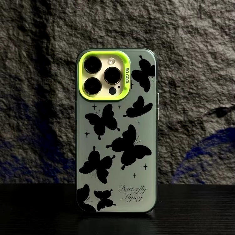 Butterfly Mirror Fashion Case For iPhone