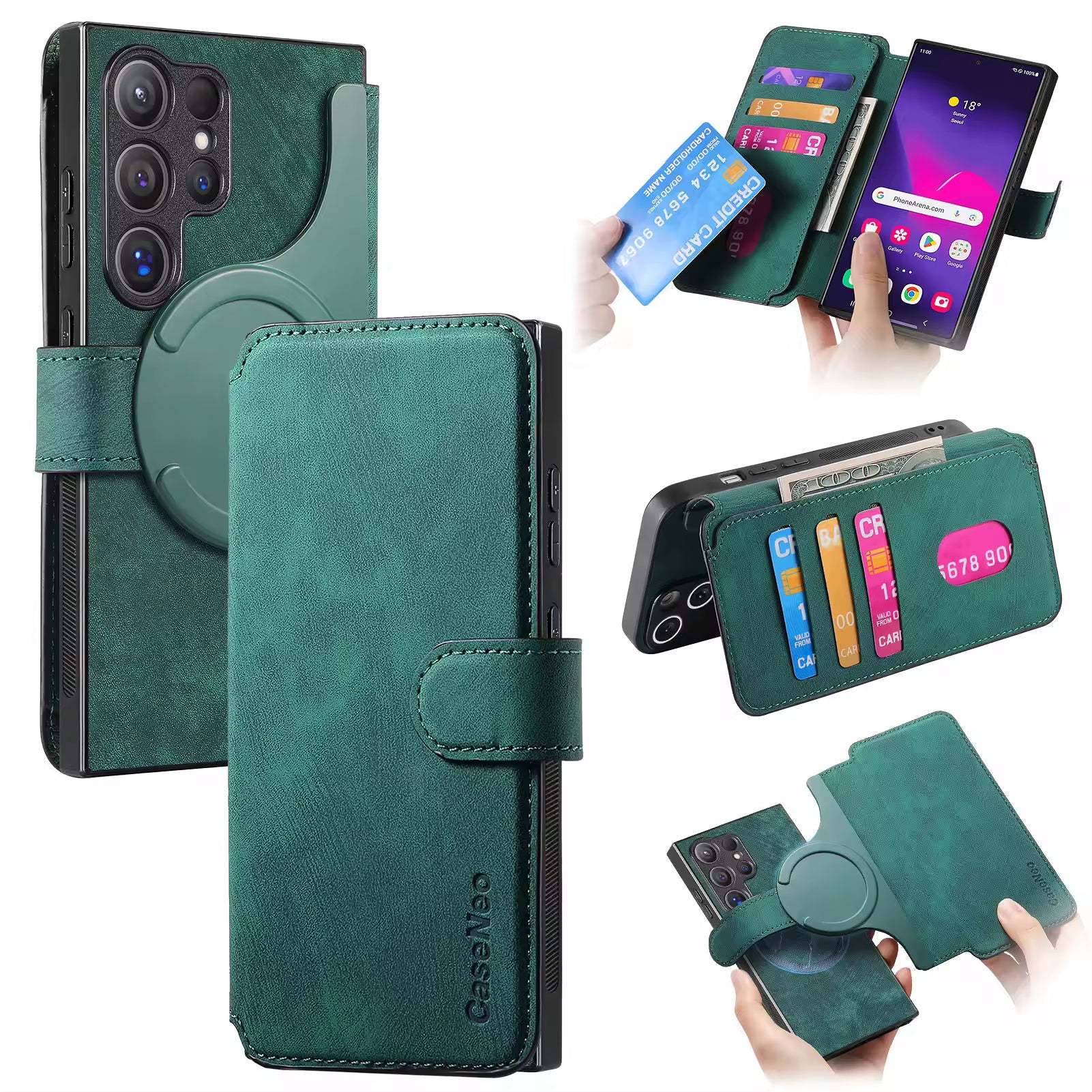 Detachable Flip Case For Samsung