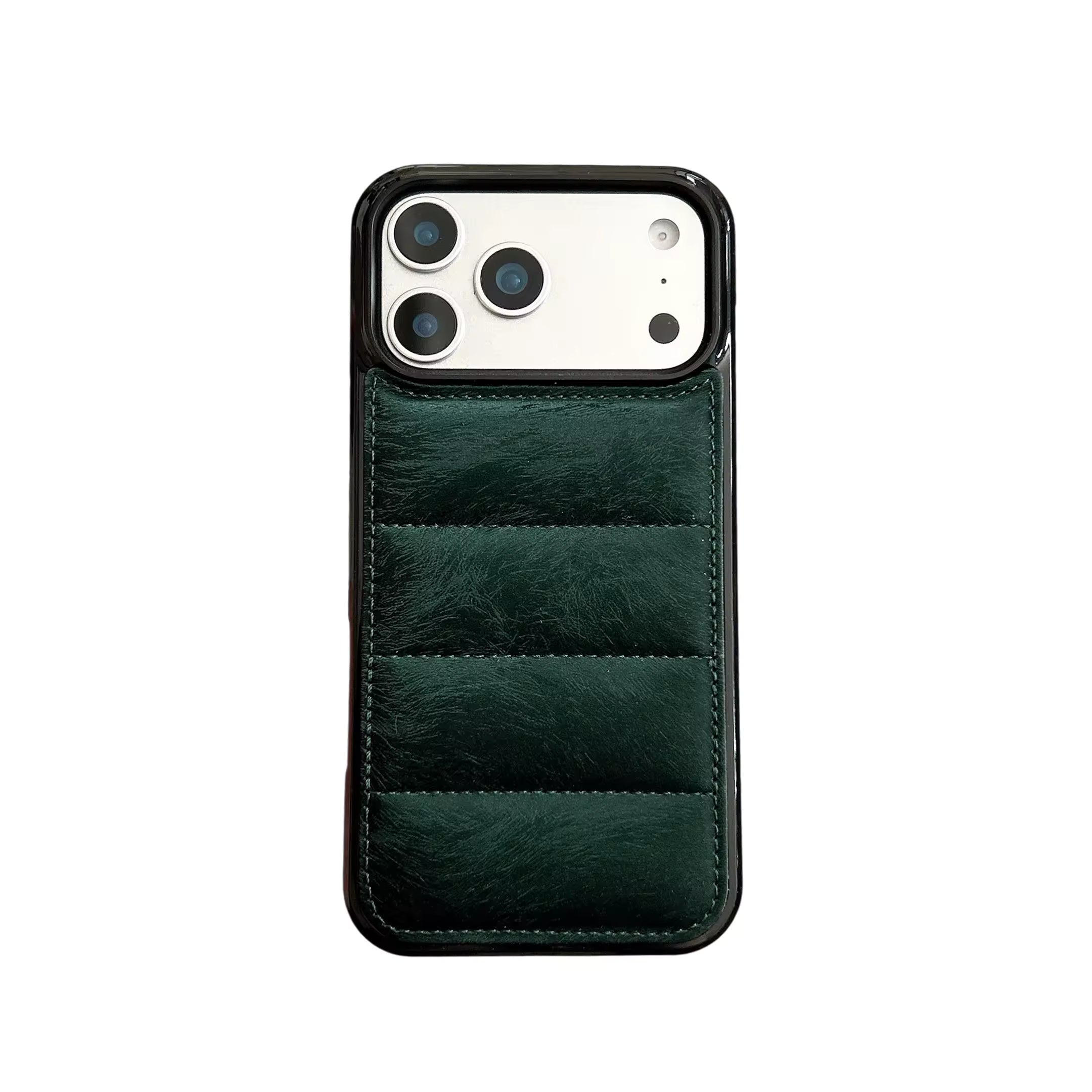 Texture Down Jacket Design Case For iPhone