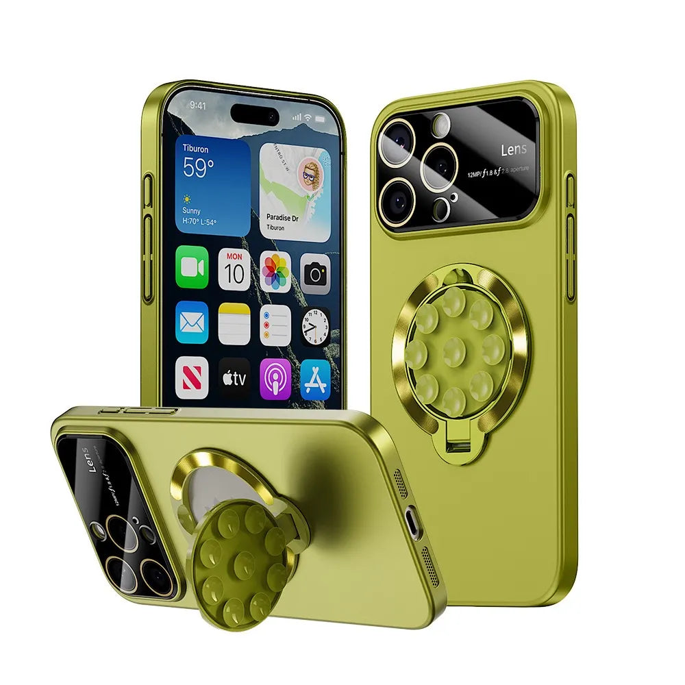 Sticky Pad Magnetic Case For iPhone